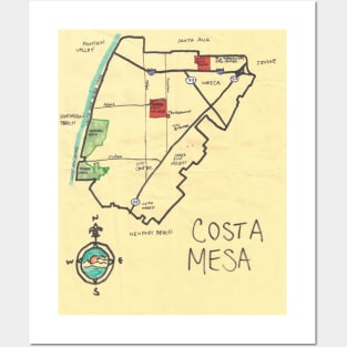 Costa Mesa Posters and Art